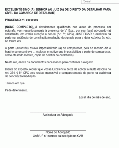 Modelo De Declaracao De Ausencia Na Escolar Por Motivo De Trabalho