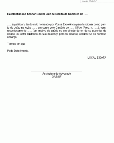 Modelo De Declaracao De Ausencia Na Escolar Por Motivo De Trabalho