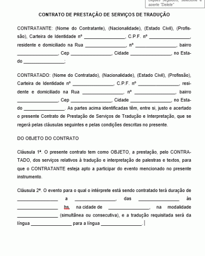 Tradução de contrato de trabalho: como funciona e onde fazer