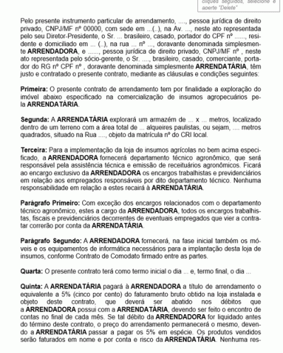 Modelo de Contrato de Compra e Venda Imóvel Urbano