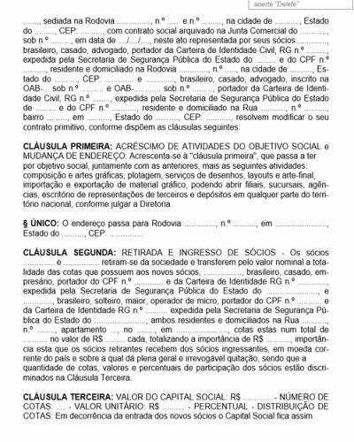 Modelo de Contrato de Prestação de Publicidade com o Intuito de Veicular Mensagens Informatizada em Painel Eletrônico